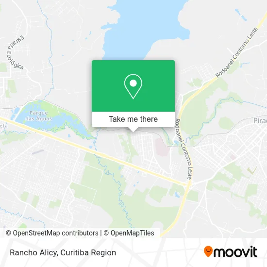 Rancho Alicy map