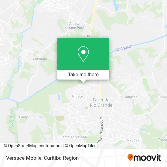 Versace Mobile map