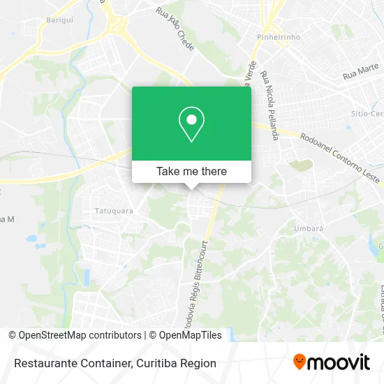 Restaurante Container map