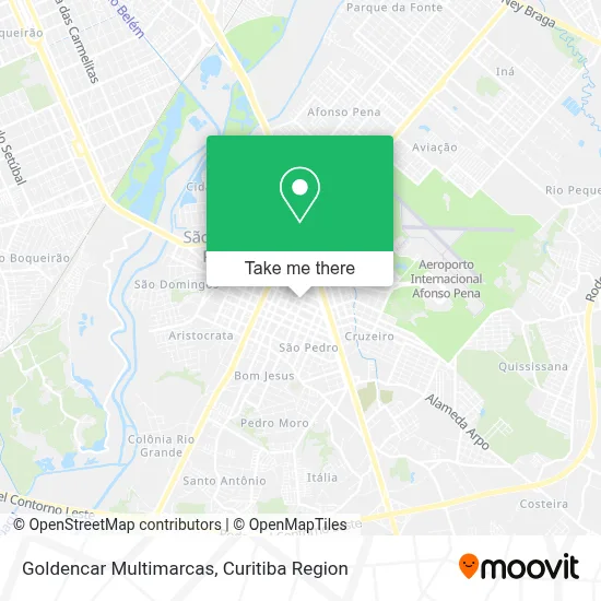 Goldencar Multimarcas map