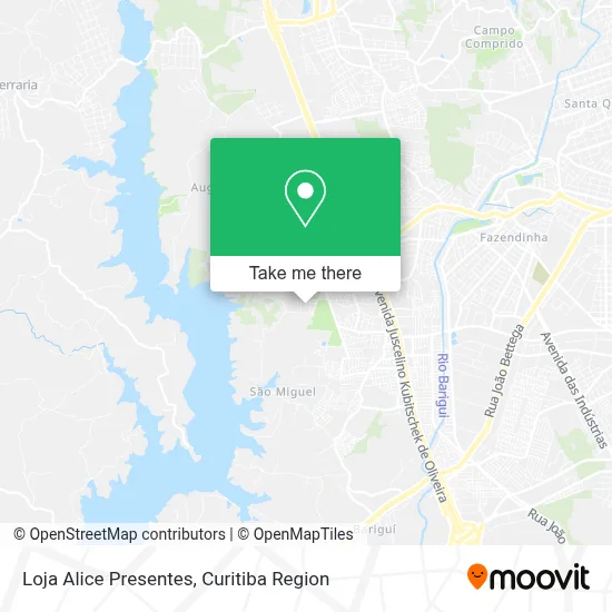 Loja Alice Presentes map