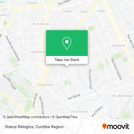 Status Relogios map