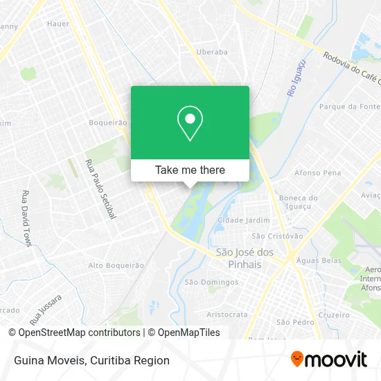 Guina Moveis map