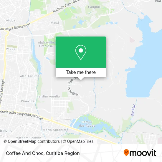 Coffee And Choc map