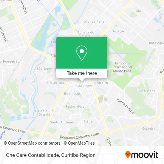 One Care Contabilidade map
