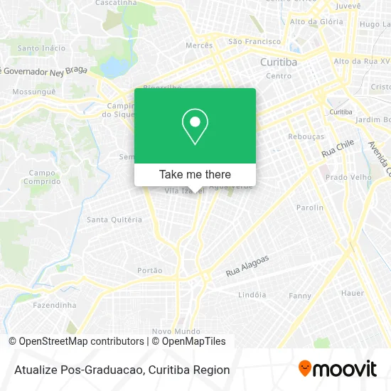 Atualize Pos-Graduacao map