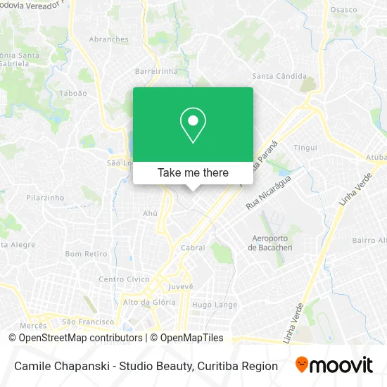 Camile Chapanski - Studio Beauty map