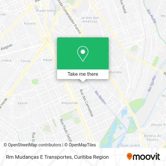 Rm Mudanças E Transportes map