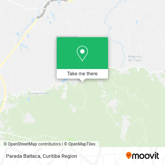 Parada Baitaca map