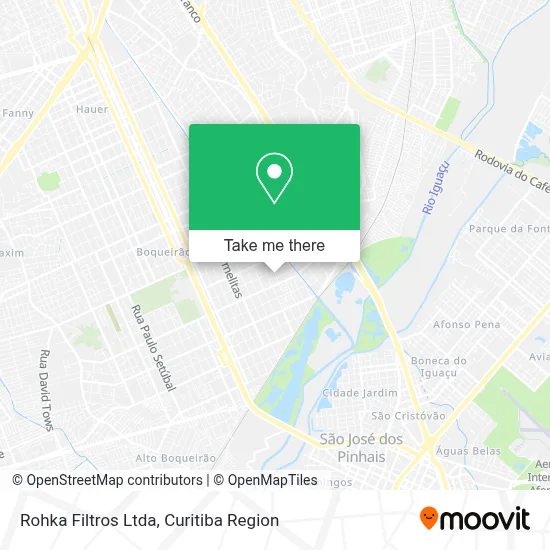 Rohka Filtros Ltda map