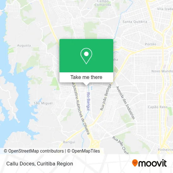 Callu Doces map