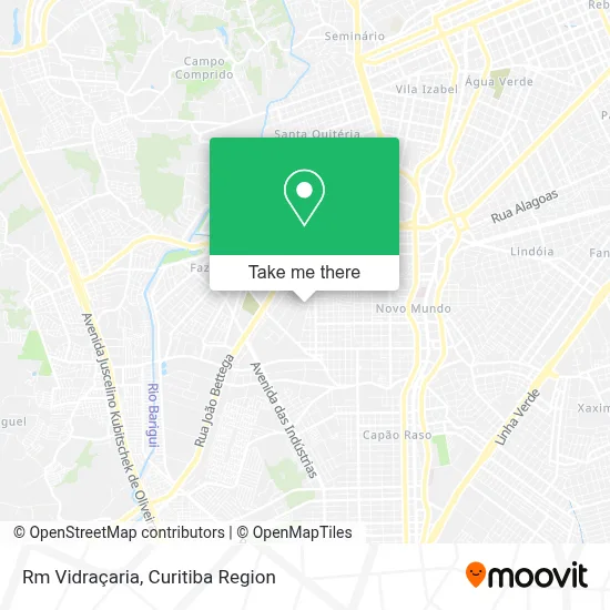 Rm Vidraçaria map
