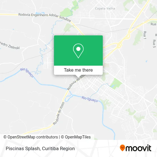 Piscinas Splash map