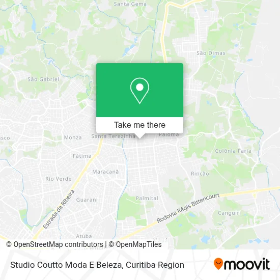 Studio Coutto Moda E Beleza map