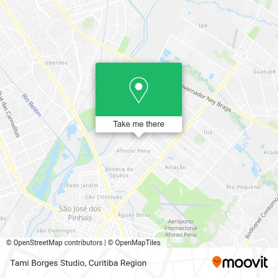 Tami Borges Studio map