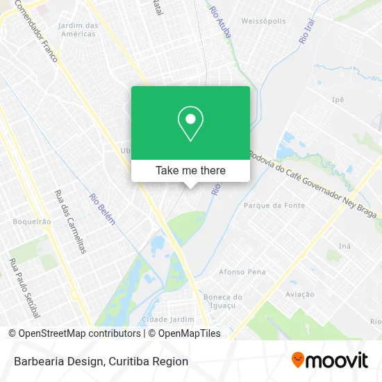 Barbearia  Design map