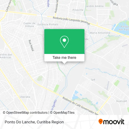 Ponto Do Lanche map