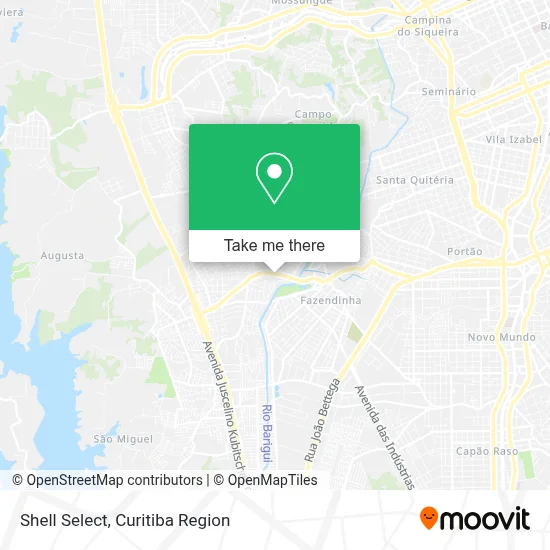 Shell Select map