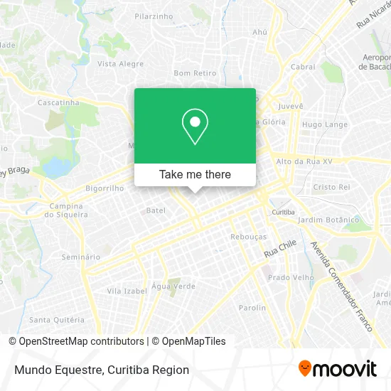 Mundo Equestre map