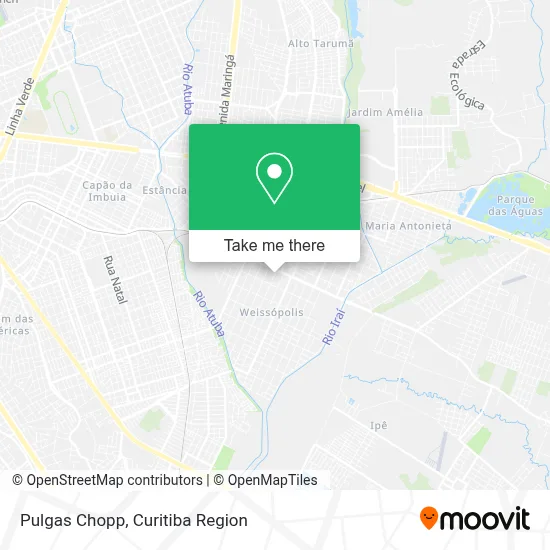 Pulgas Chopp map