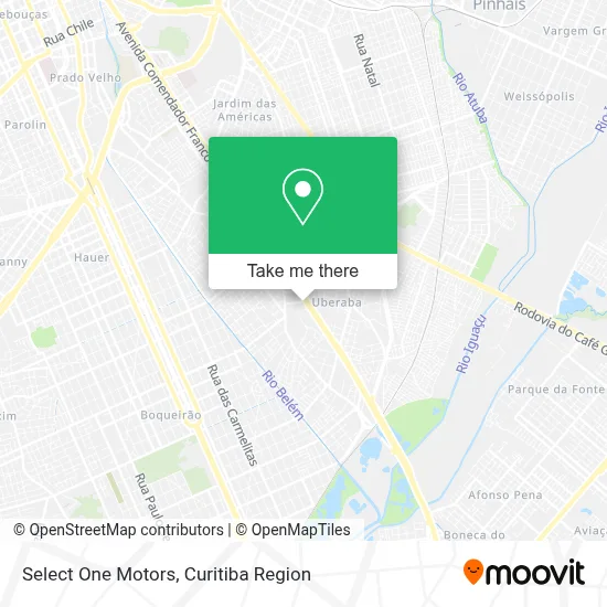 Select One Motors map