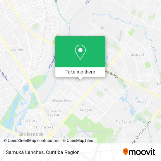 Samuka Lanches map