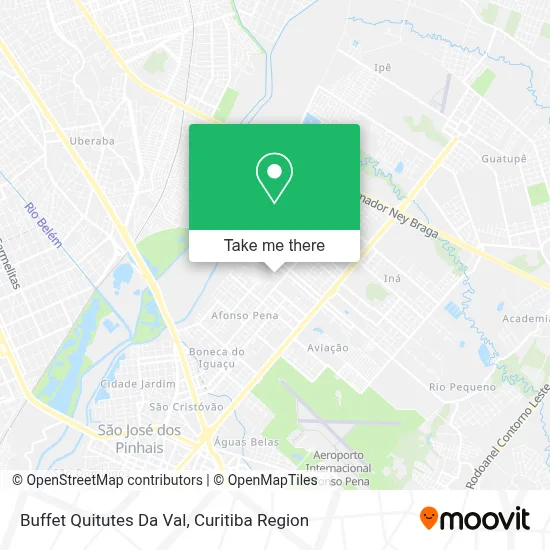 Buffet Quitutes Da Val map