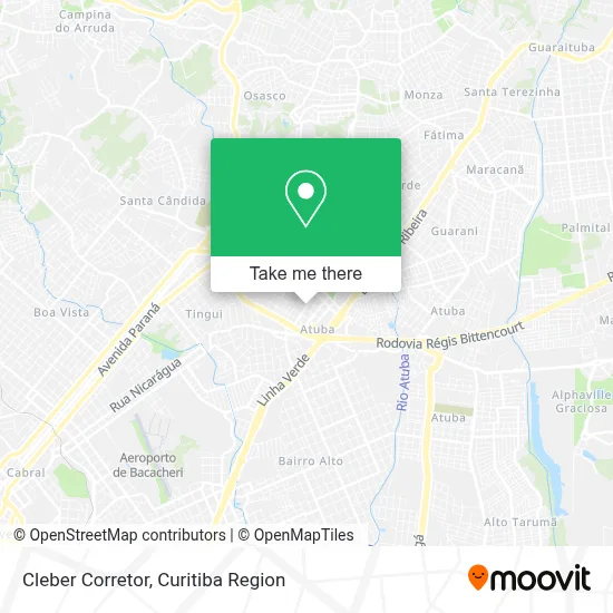 Cleber Corretor map