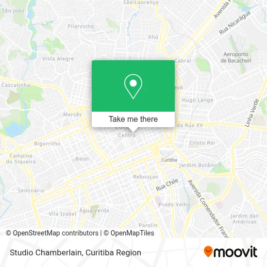 Studio Chamberlain map
