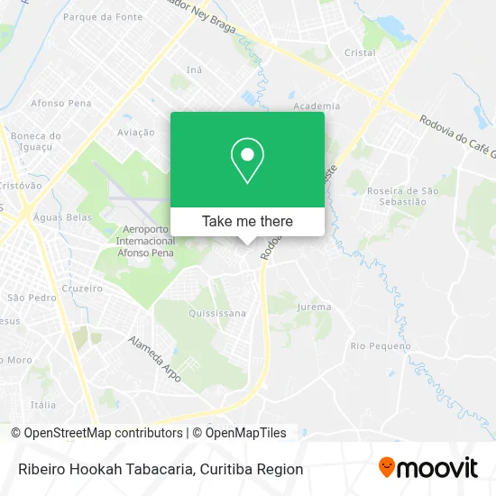 Ribeiro Hookah Tabacaria map