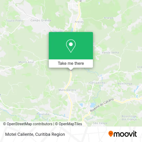 Motel Caliente map