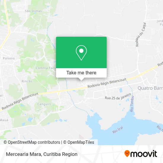 Mercearia Mara map