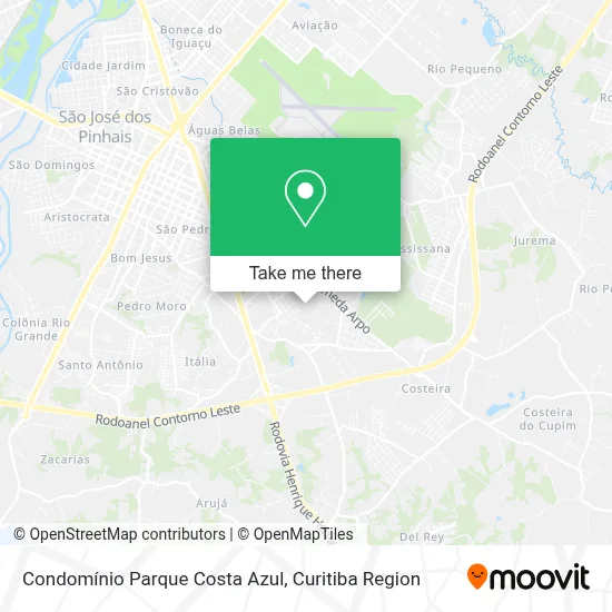 Condomínio Parque Costa Azul map