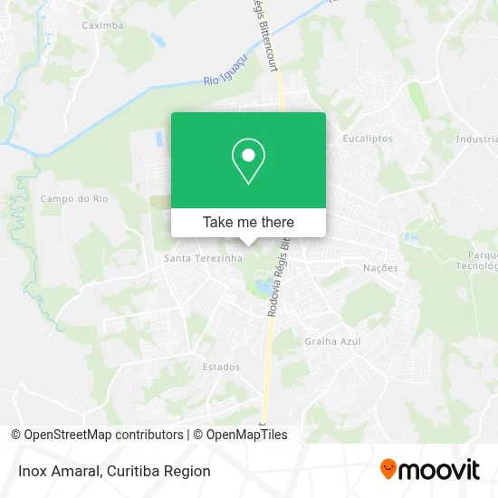 Inox Amaral map