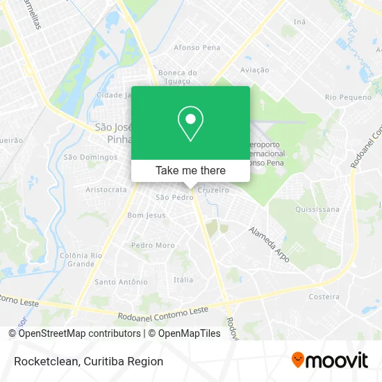 Rocketclean map