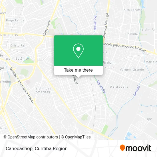 Canecashop map