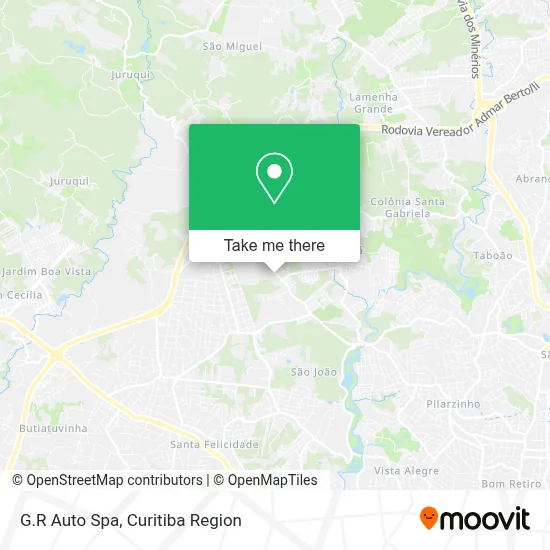 G.R Auto Spa map