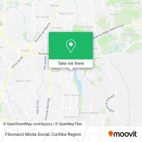 Fibonacci Moda Social map