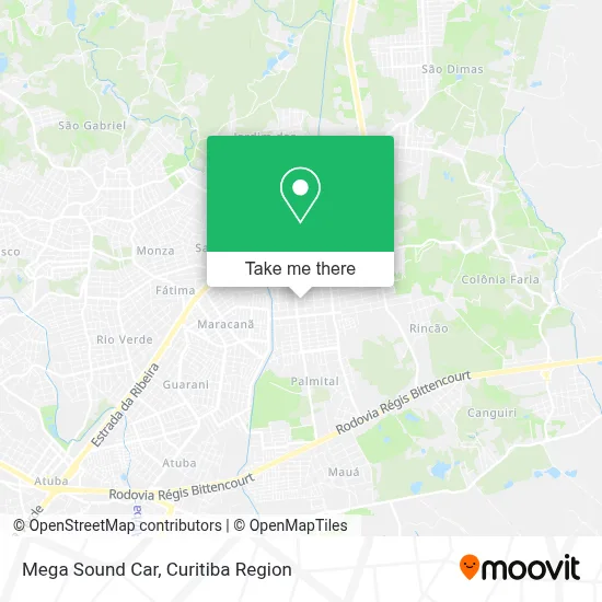 Mega Sound Car map