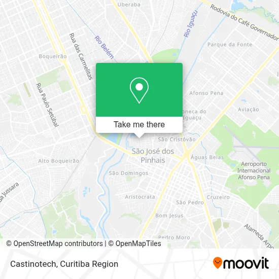 Castinotech map