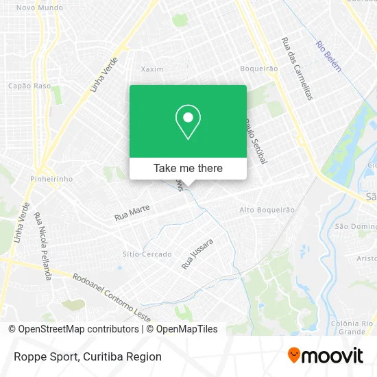 Roppe Sport map