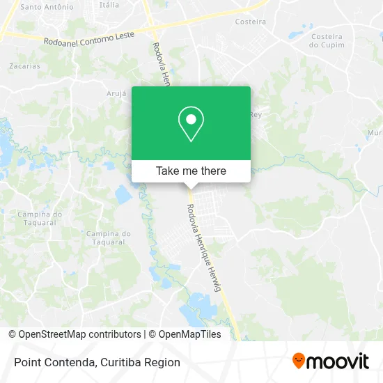 Point Contenda map