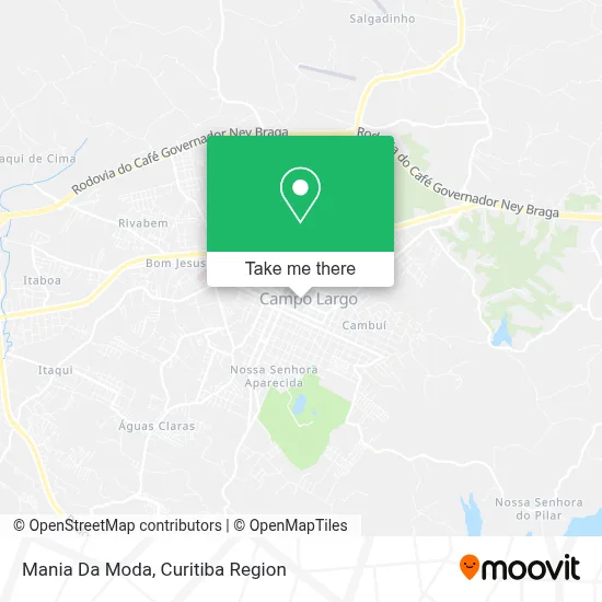 Mania Da Moda map