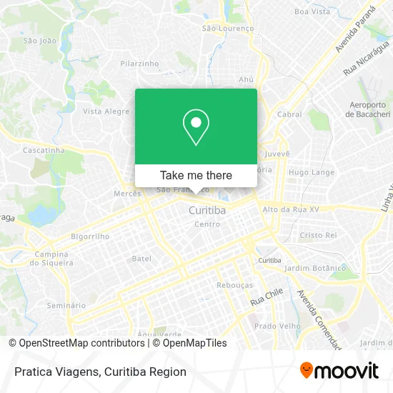 Pratica Viagens map