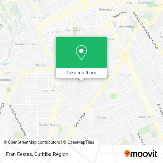 Fran Festas map