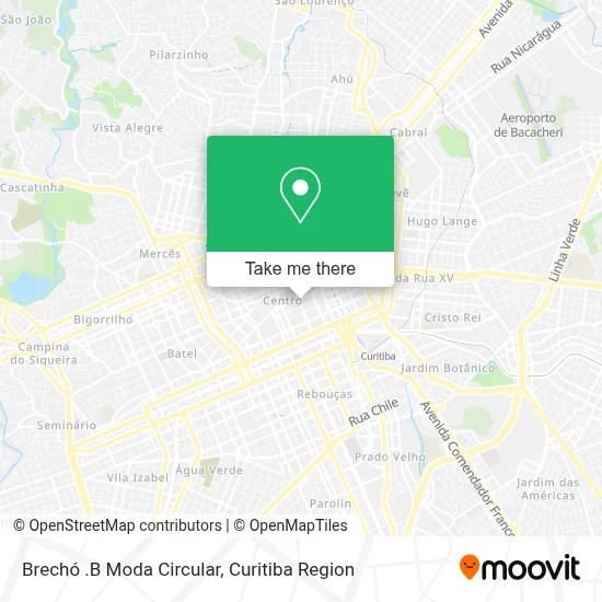 Brechó .B Moda Circular map
