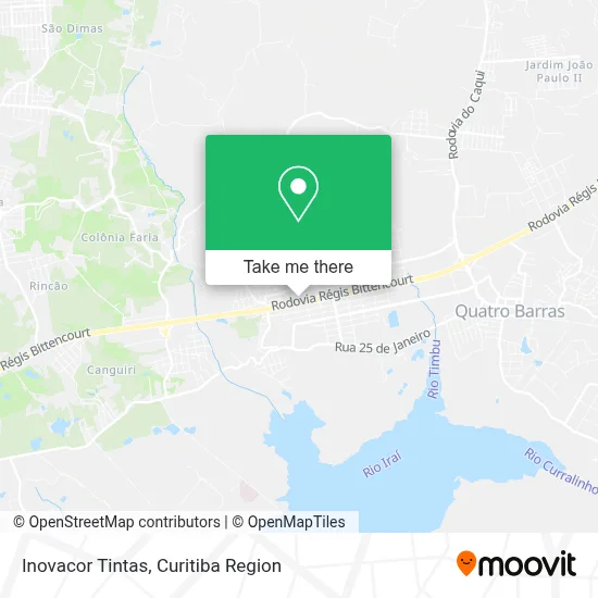 Inovacor Tintas map