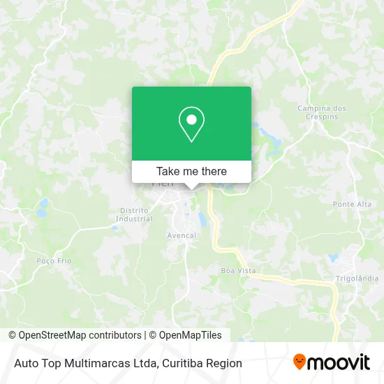 Auto Top Multimarcas Ltda map