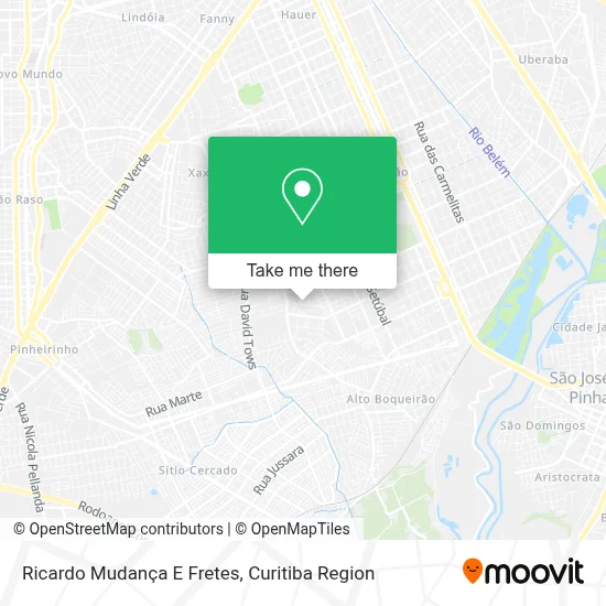 Ricardo Mudança E Fretes map