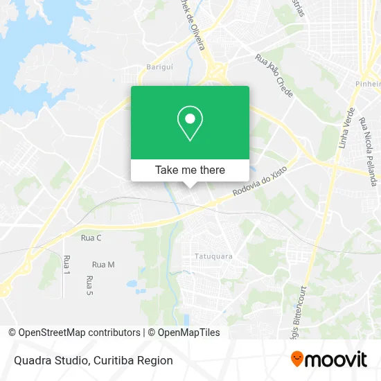 Studio Quadra map
